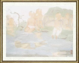 田黎明_高士册页·观The album of scholar-observation